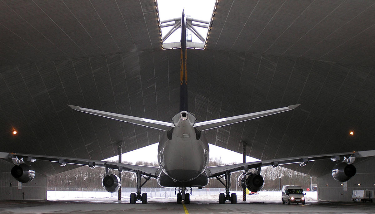 Lärmschutzhalle Lärmschutzhalle