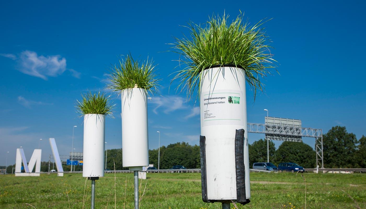 Messen für den Umweltschutz Biomonitoring am Flughafen