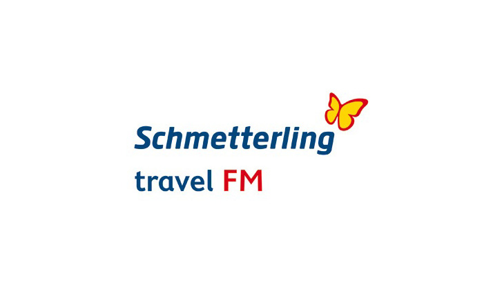 Logo Schmetterling travel FM