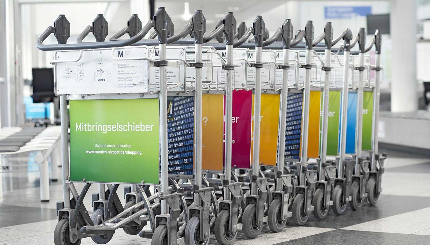 Gepäck abholen - Flughafen München