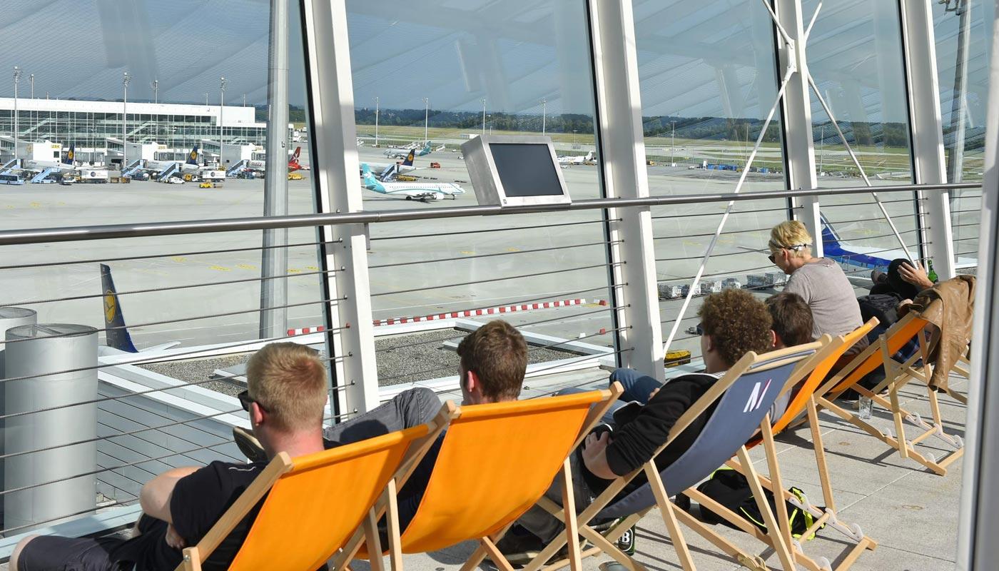 Bilder Von Besucherterrasse Ebene 5 www.munich-airport.de