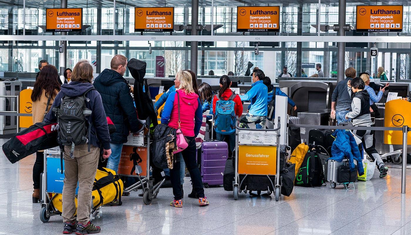 Check-in bulky luggage Check-in bulky luggage