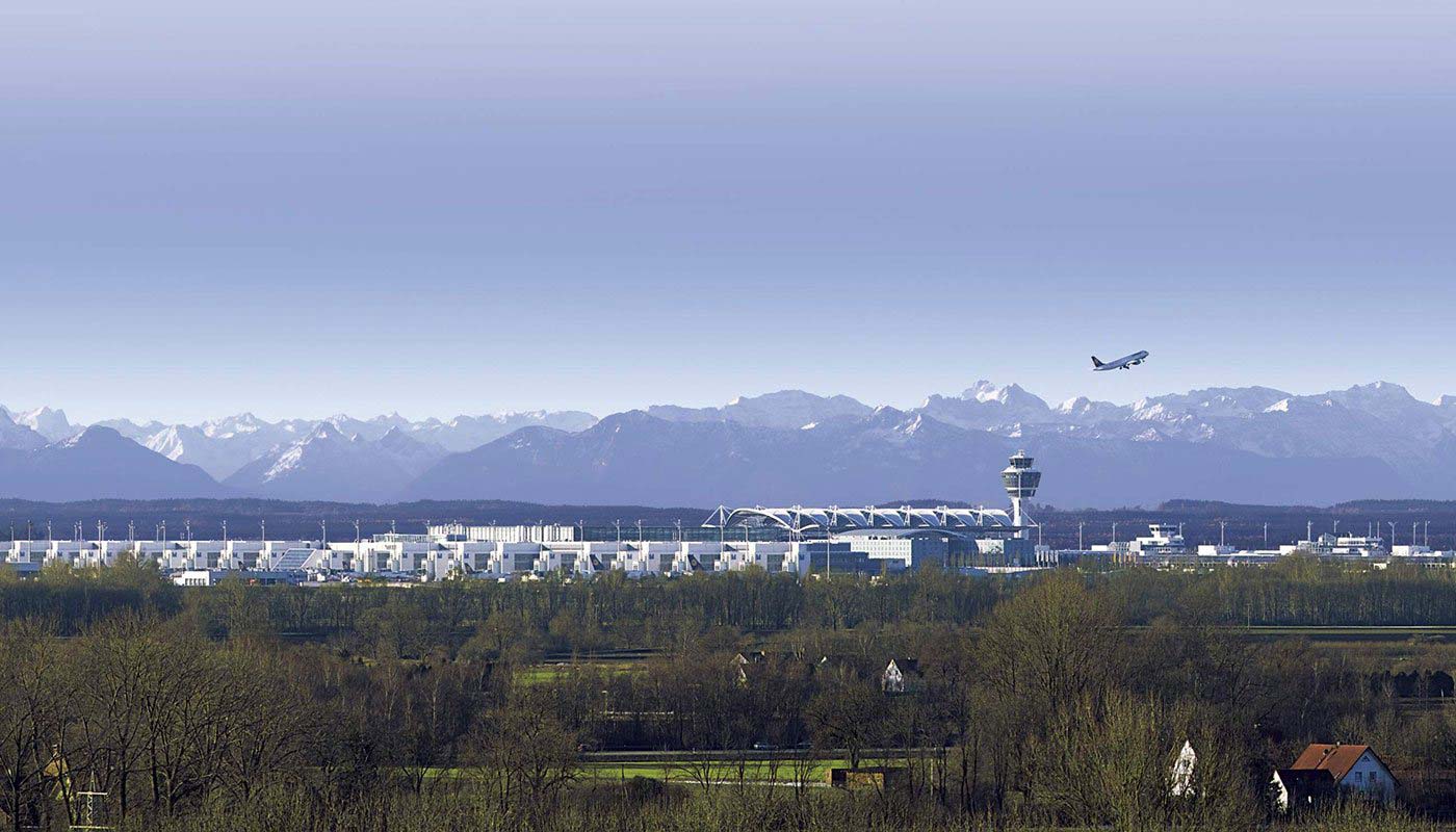 Panorama of the Alps 