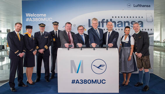München wird A380-Standort 