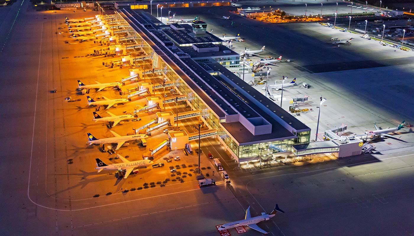 LED-Beleuchtung am Airport LED-Beleuchtung am Airport