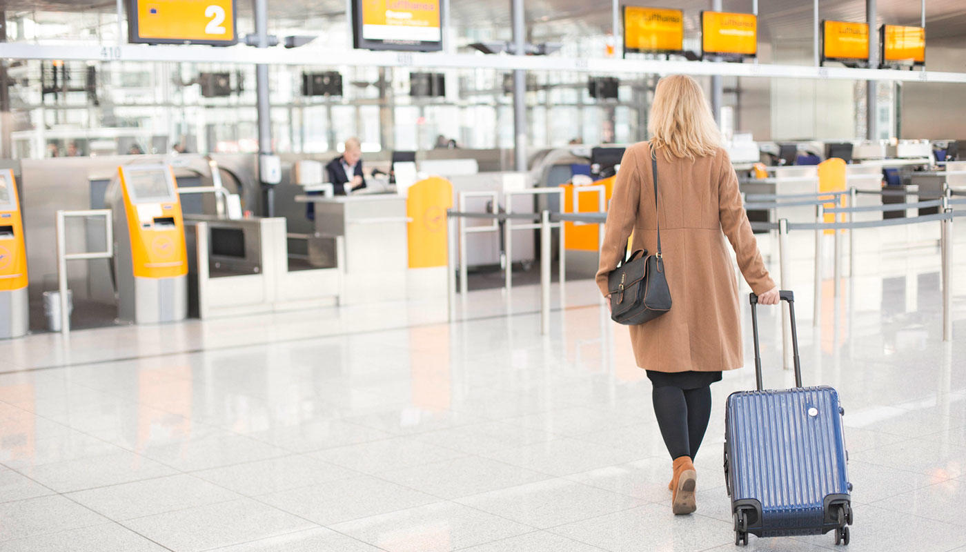 A smooth check-in process A smooth check-in process