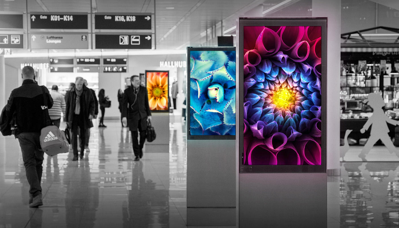 Werbung am Flughafen Werbung am Flughafen