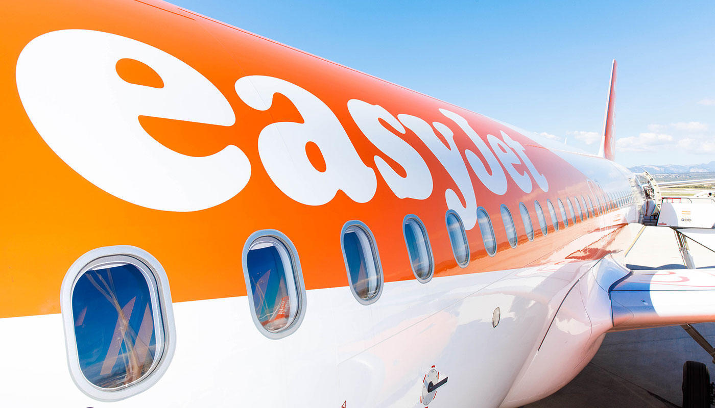 Flugzeug easyJet Flugzeug easyJet