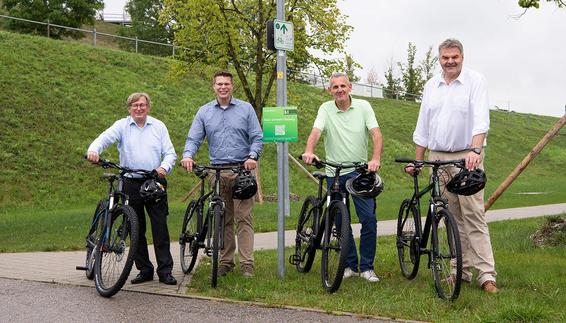 Eröffnung Umwelt-Radweg