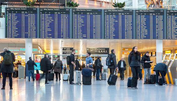Platz 5 der Weltrangliste der führenden Luftverkehrsdrehscheiben