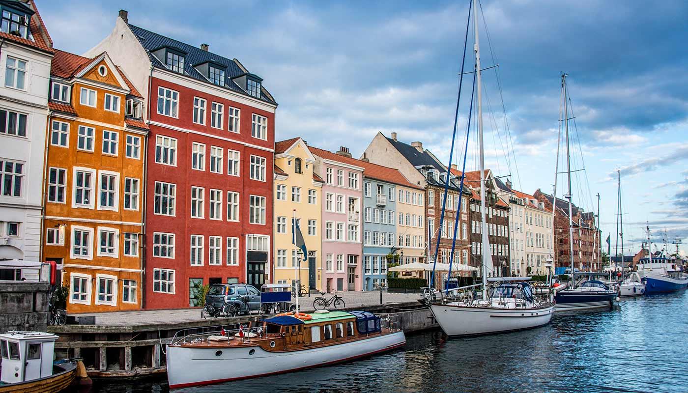 Kopenhagen Kanal Nyhavn Kopenhagen Kanal Nyhavn