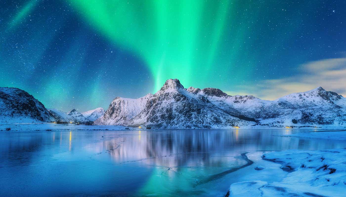 Nordlichter in der Natur Nordlichter in der Natur