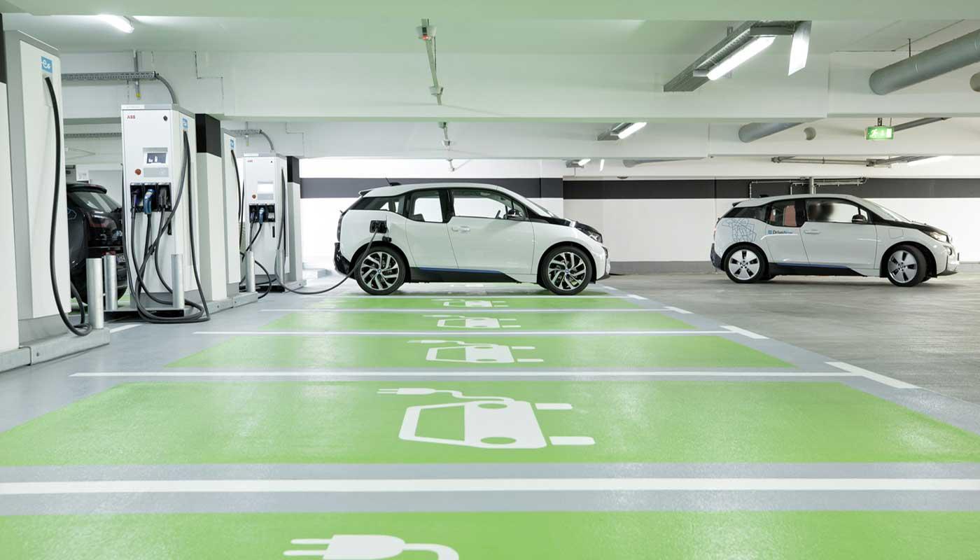 Elektro Auto Parken Flughafen München www.munich-airport.de