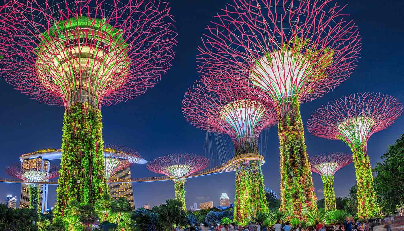 Gardens by the Bay Singapur Gardens by the Bay Singapur