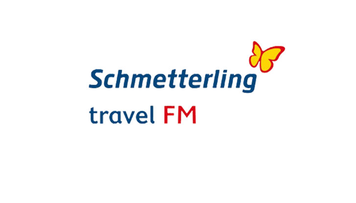 Logo Travel FM / Schmetterling
