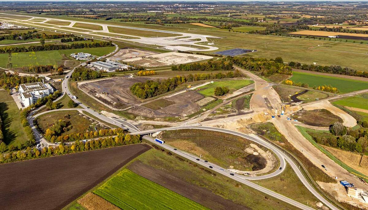 Ausbau Erdinger Allee Ausbau der Erdinger Allee