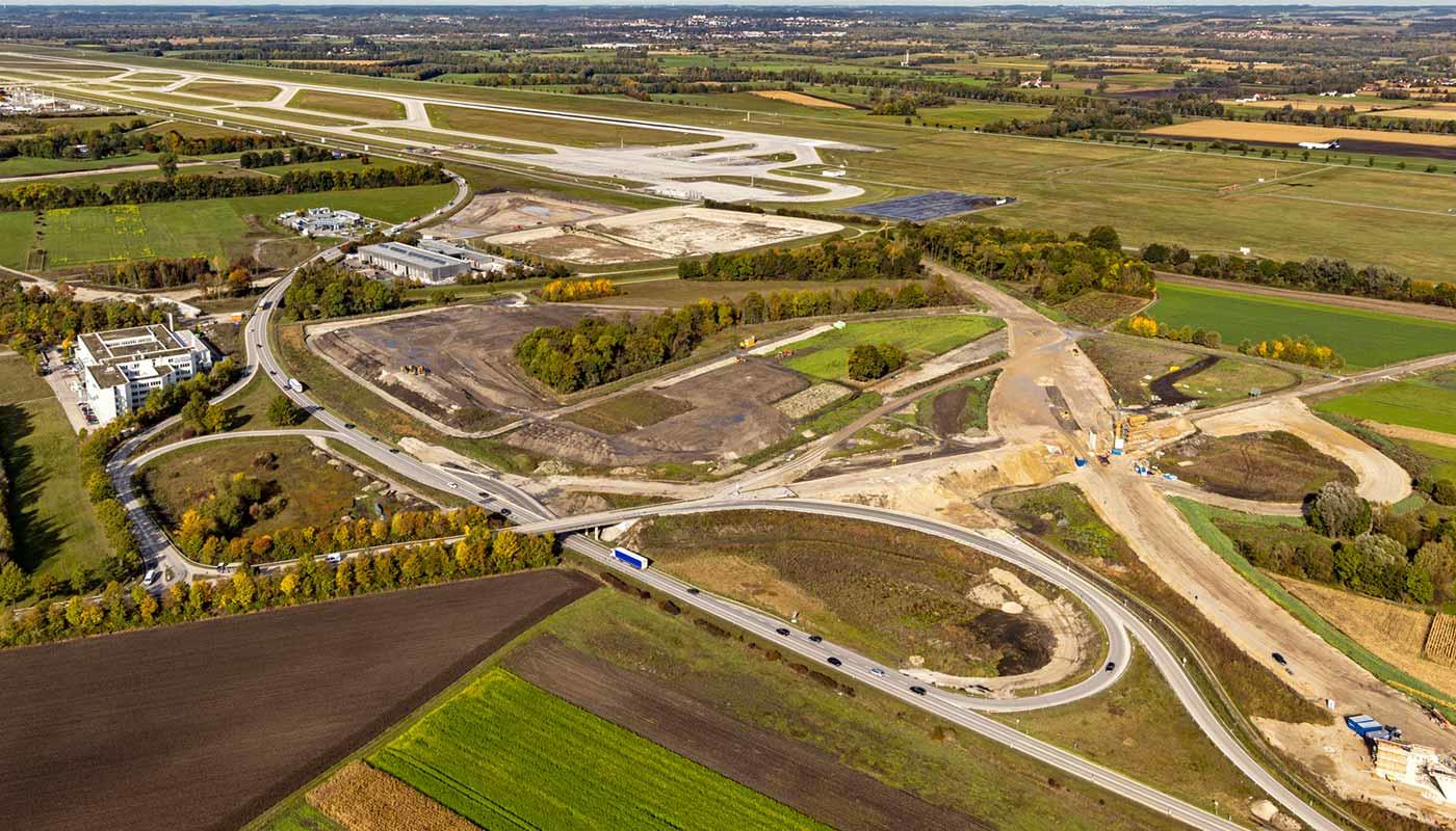 Ausbau Erdinger Allee Ausbau der Erdinger Allee