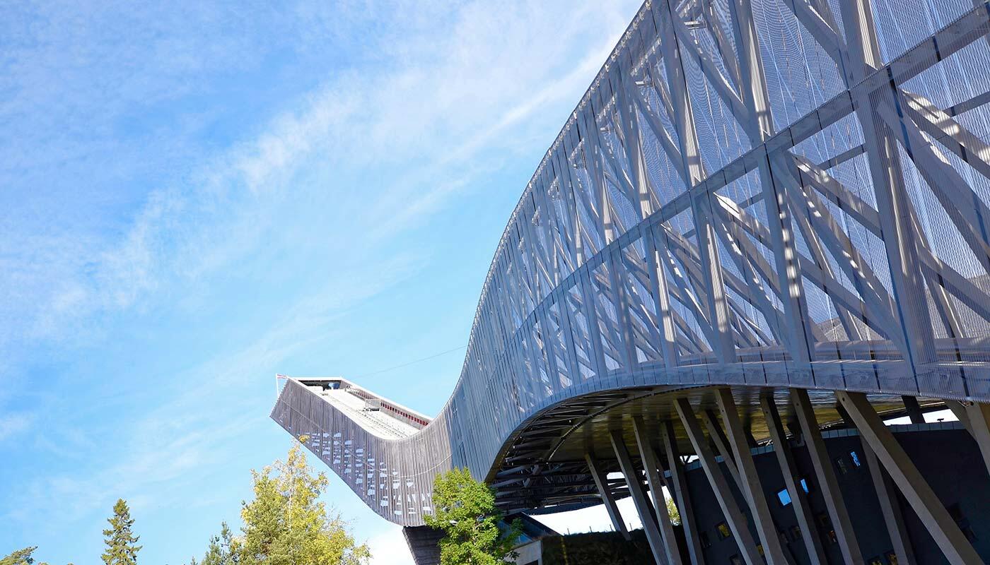 Skisprungschanze Holmenkollen in Oslo Skisprungschanze Holmenkollen in Oslo