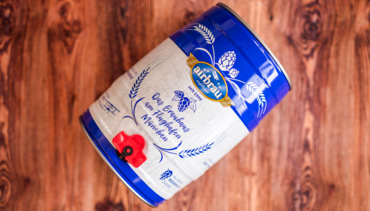 Airbräu Partydose Die pfandfreie Airbräu Partydose