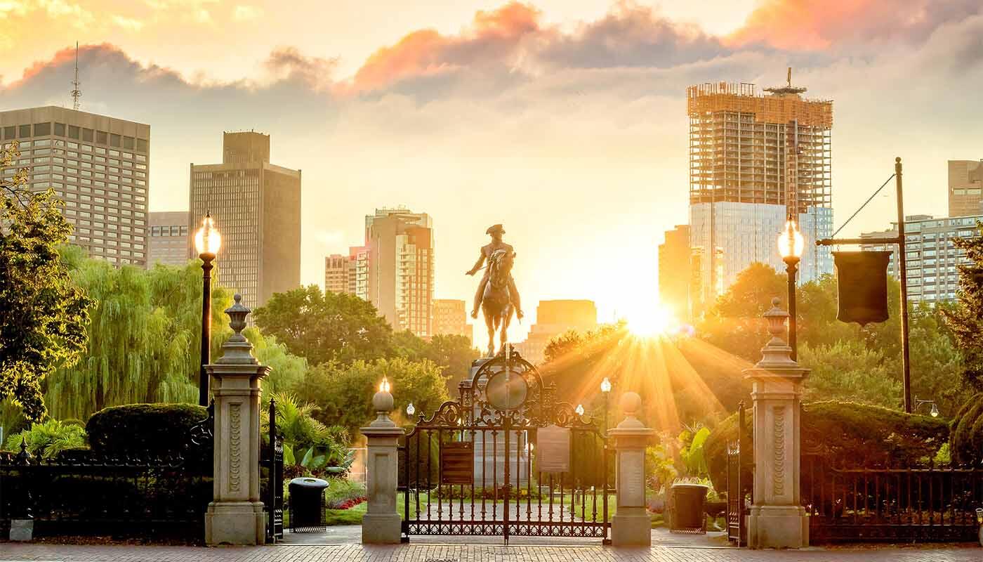 George Washington Statue in Boston George Washington Statue in Boston