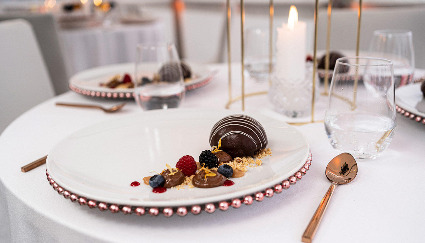 Nachspeise auf einem Event Nachspeise auf einem Event