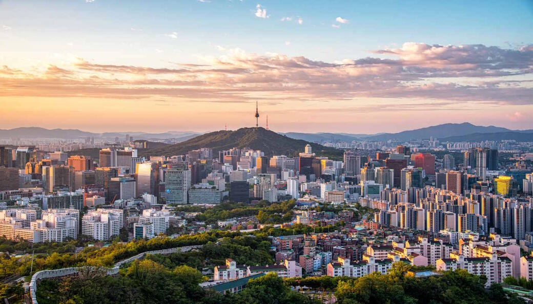 Von München nach Seoul Flughafen München