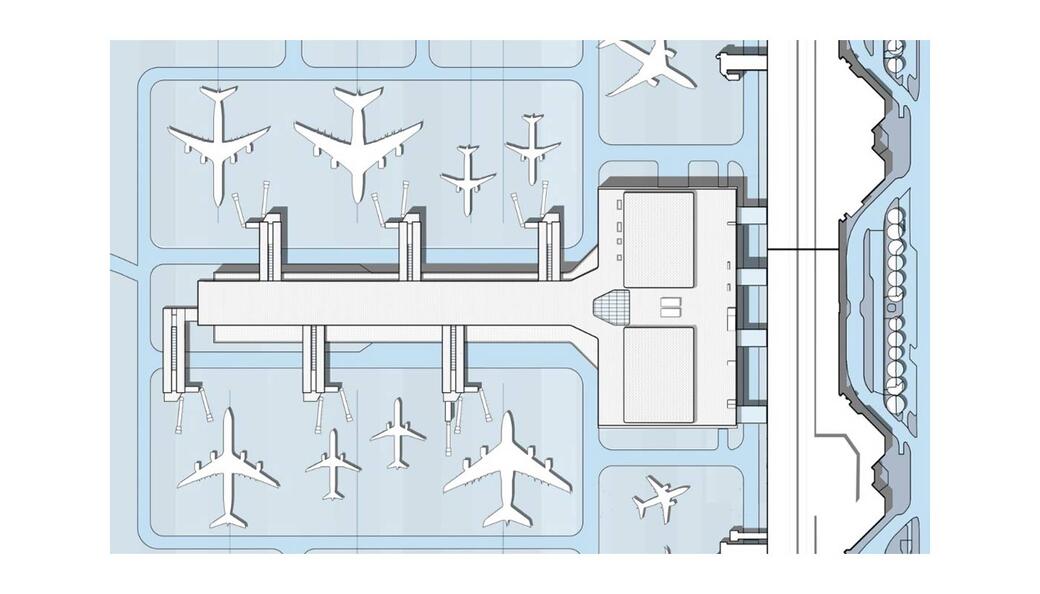 Flughafen München Terminal 1 Zentralbereich www.munich-airport.de
