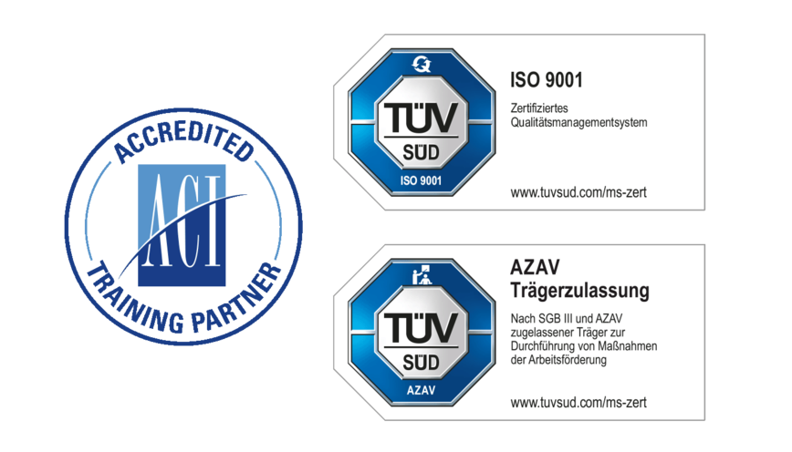 ACI ATP und TÜV Süd Zertifizierung