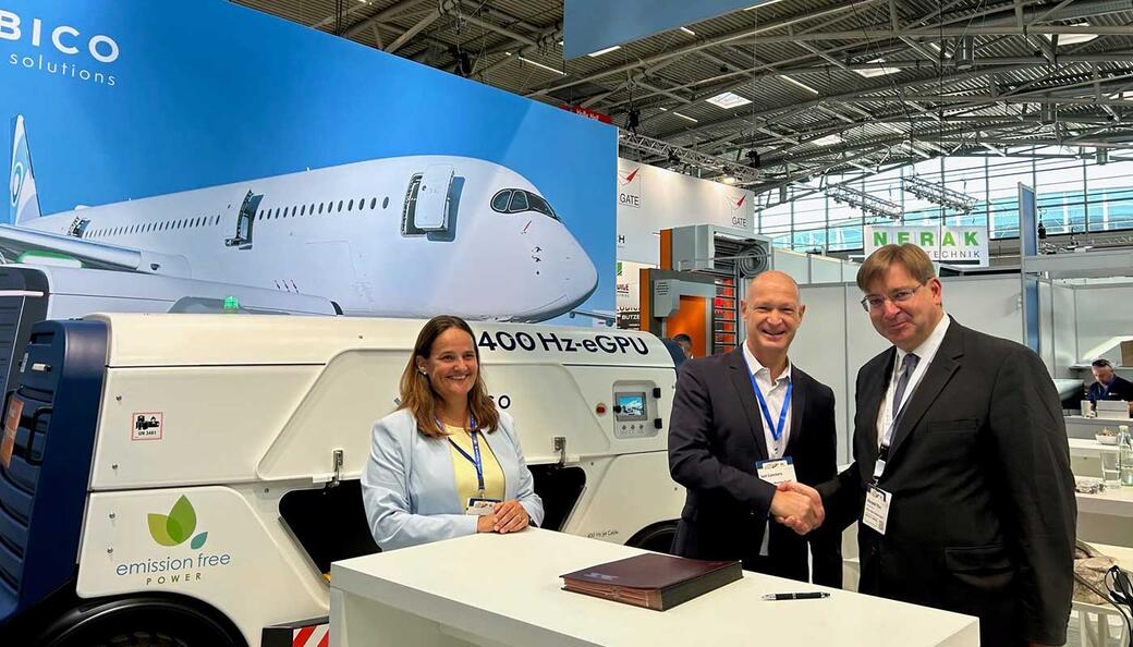 Presse Autonome Fluggastbrücken Flughafen München