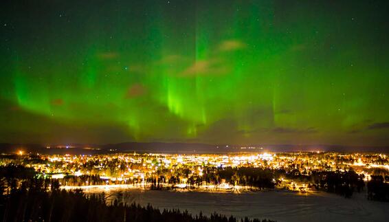 Nordlichter in Lappland