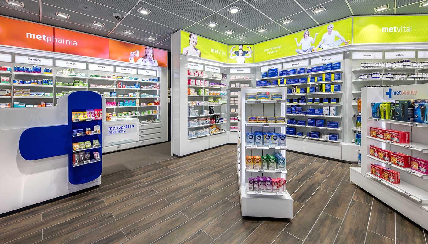 Metropolitan Pharmacy - Apotheke Am Internationalen Flughafen Düsseldorf www.munich-airport.de