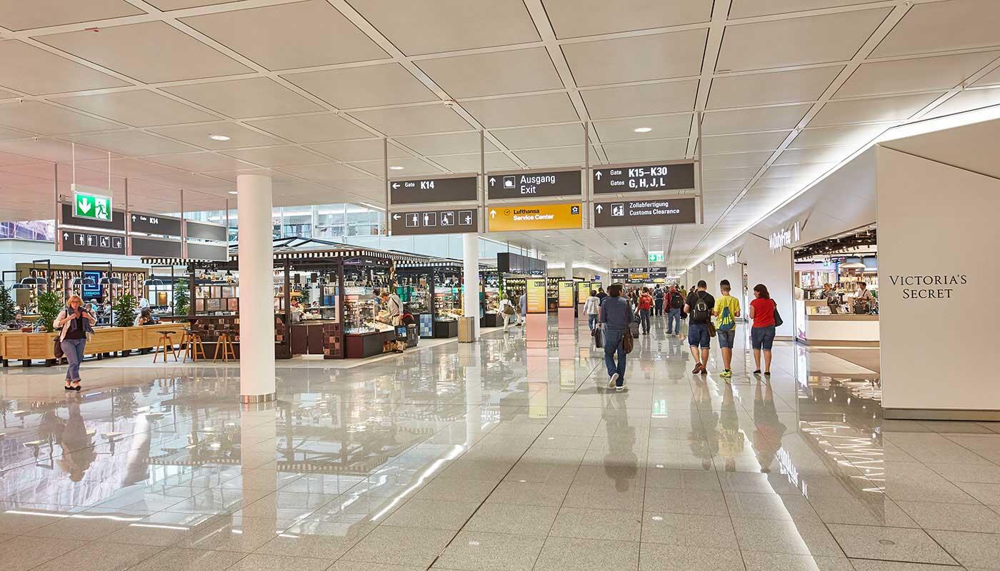 Shopping Plaza at MUC Shopping Plaza at Munich Airport