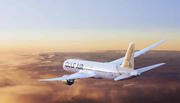 Gulf Air über den Wolken