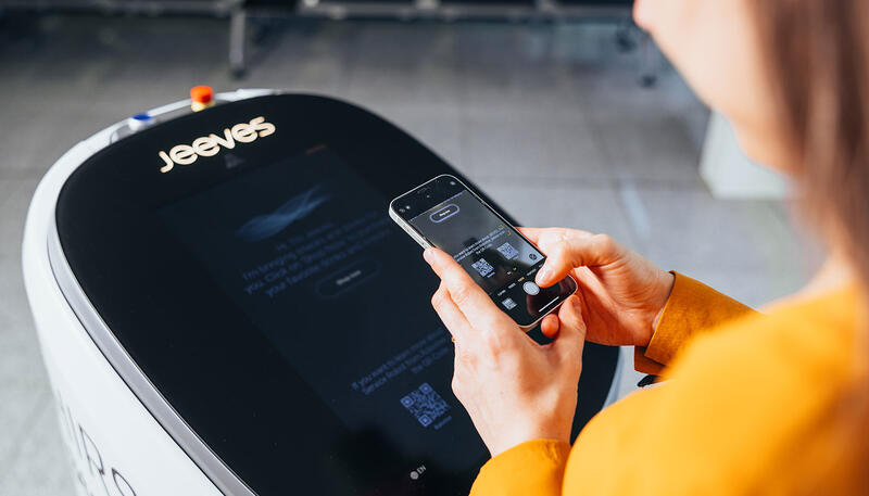 Snackbot Digitale Services am Flughafen München - Flughafen München