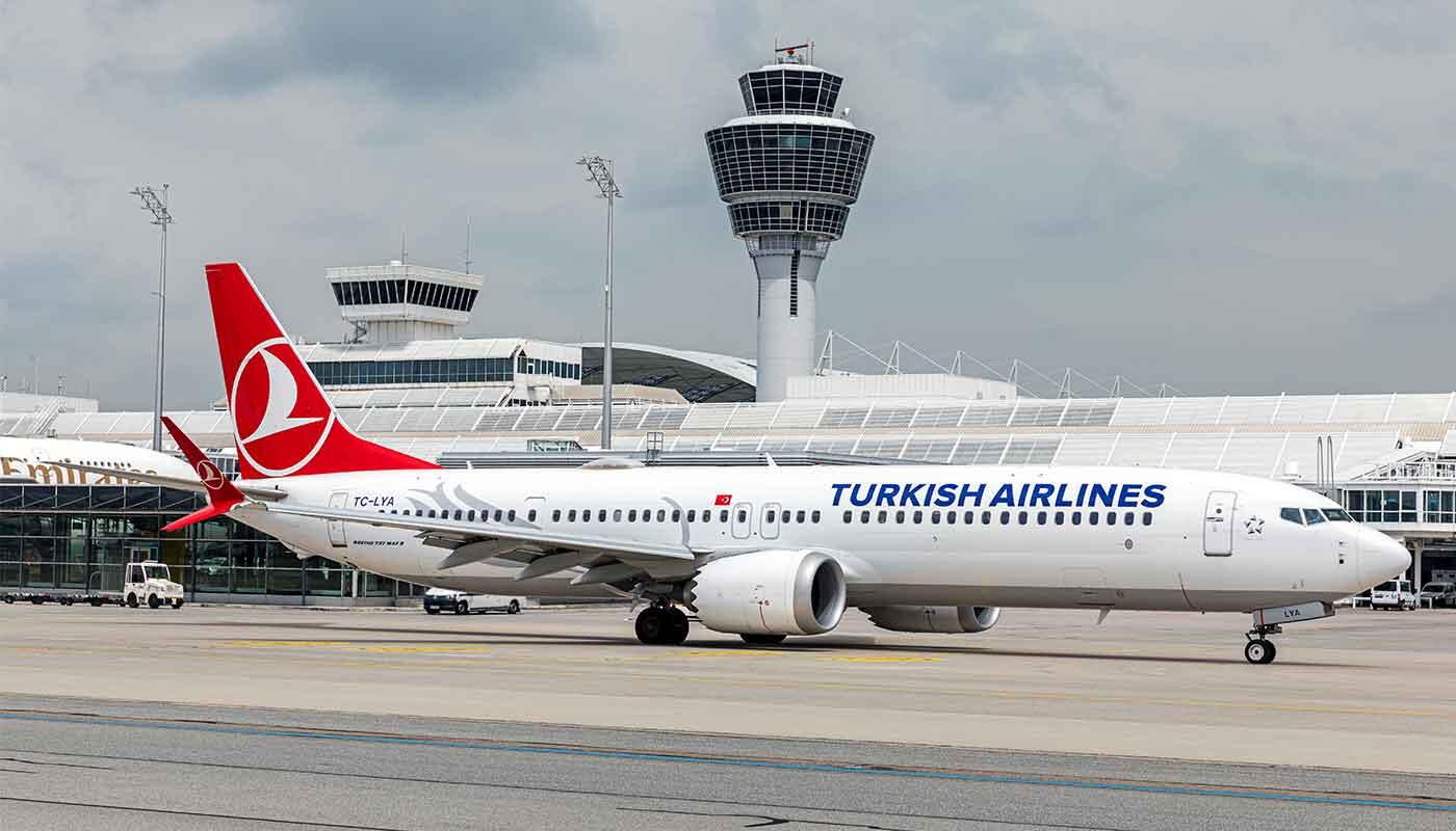 Turkish Airlines Turkish Airlines am Flughafen München