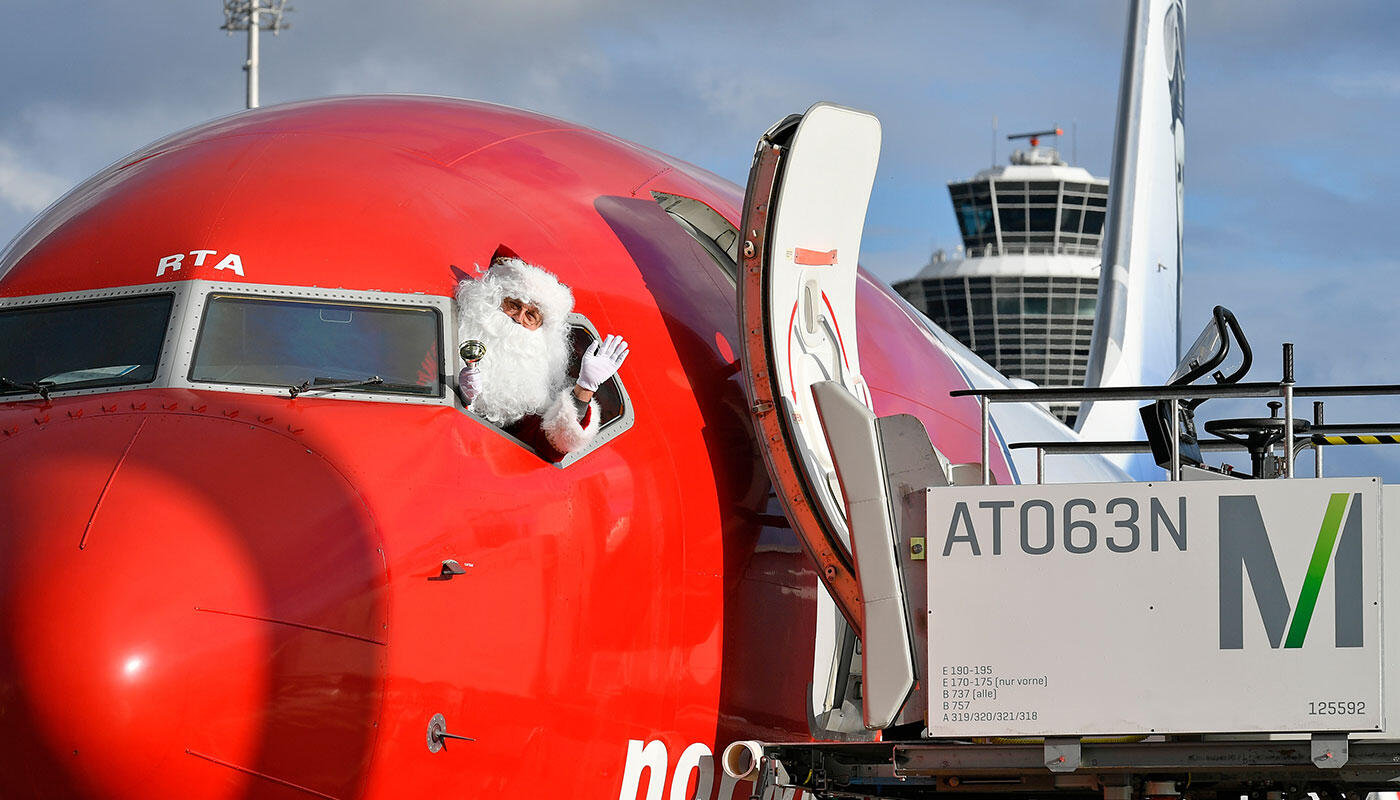 Insider Rovaniemi Weihnachtsmann auf dem Weg nach Rovaniemi