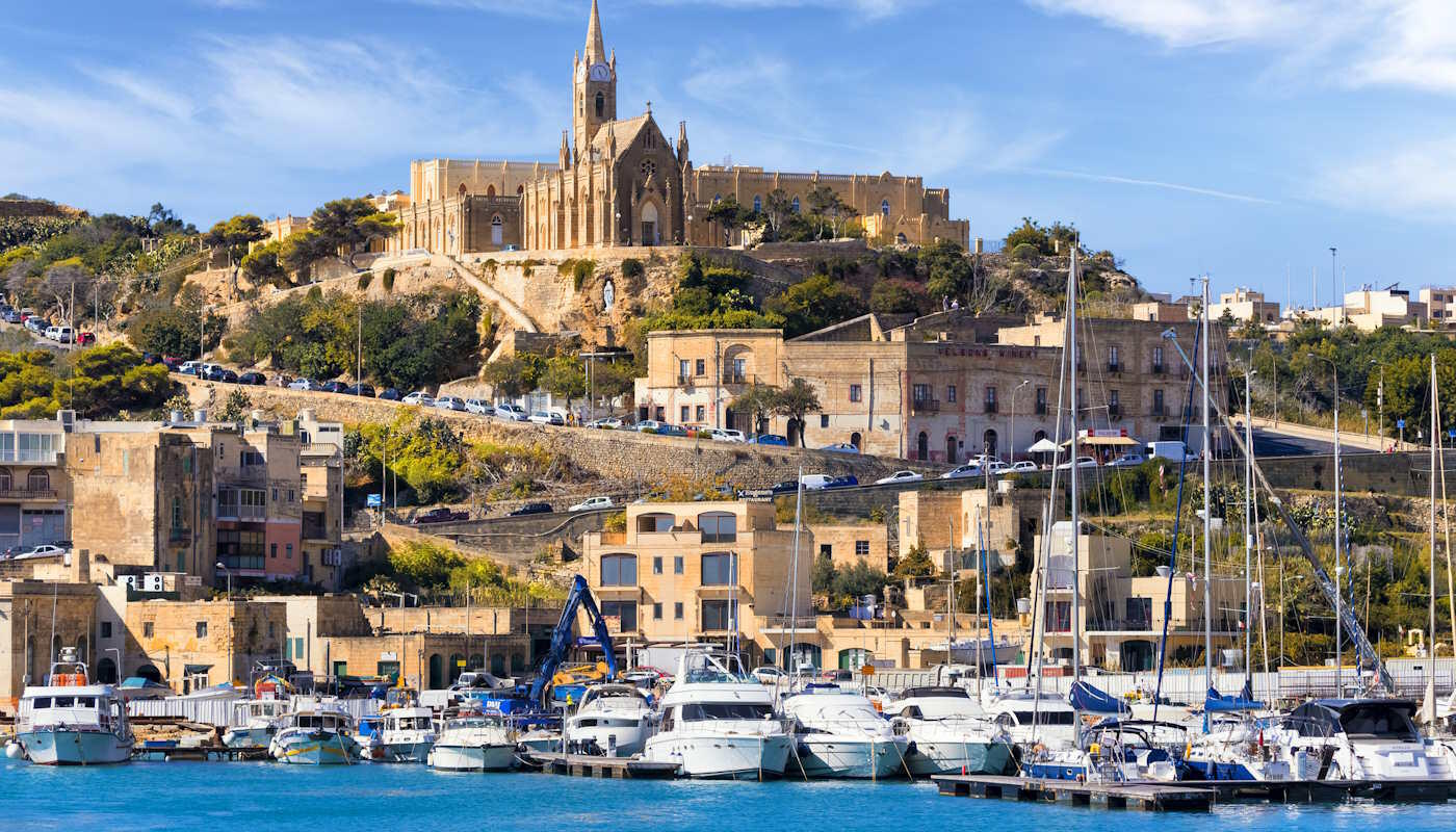 Hafen von Gozo auf Malta Hafen von Gozo auf Malta