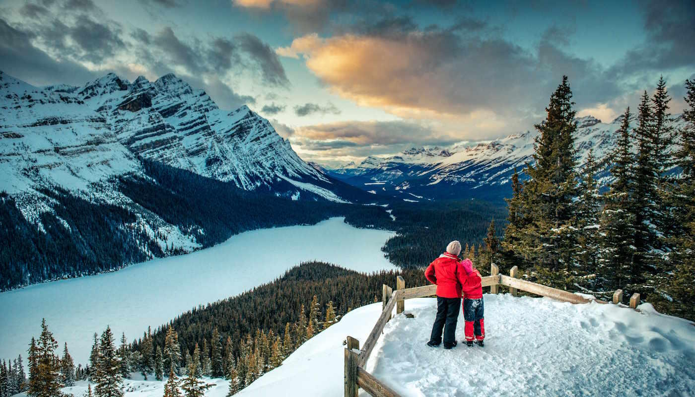 Banff National Park Kanada im Winter Banff National Park Kanada im Winter