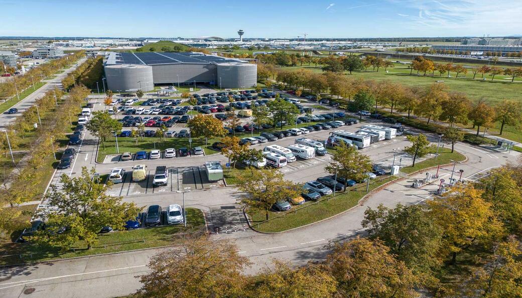 Günstig Parken Flughafen München Besucherpark www.munich-airport.de