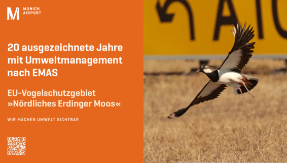Plakat Aktion 20Jahre EMAS: Vogelschutzgebiet