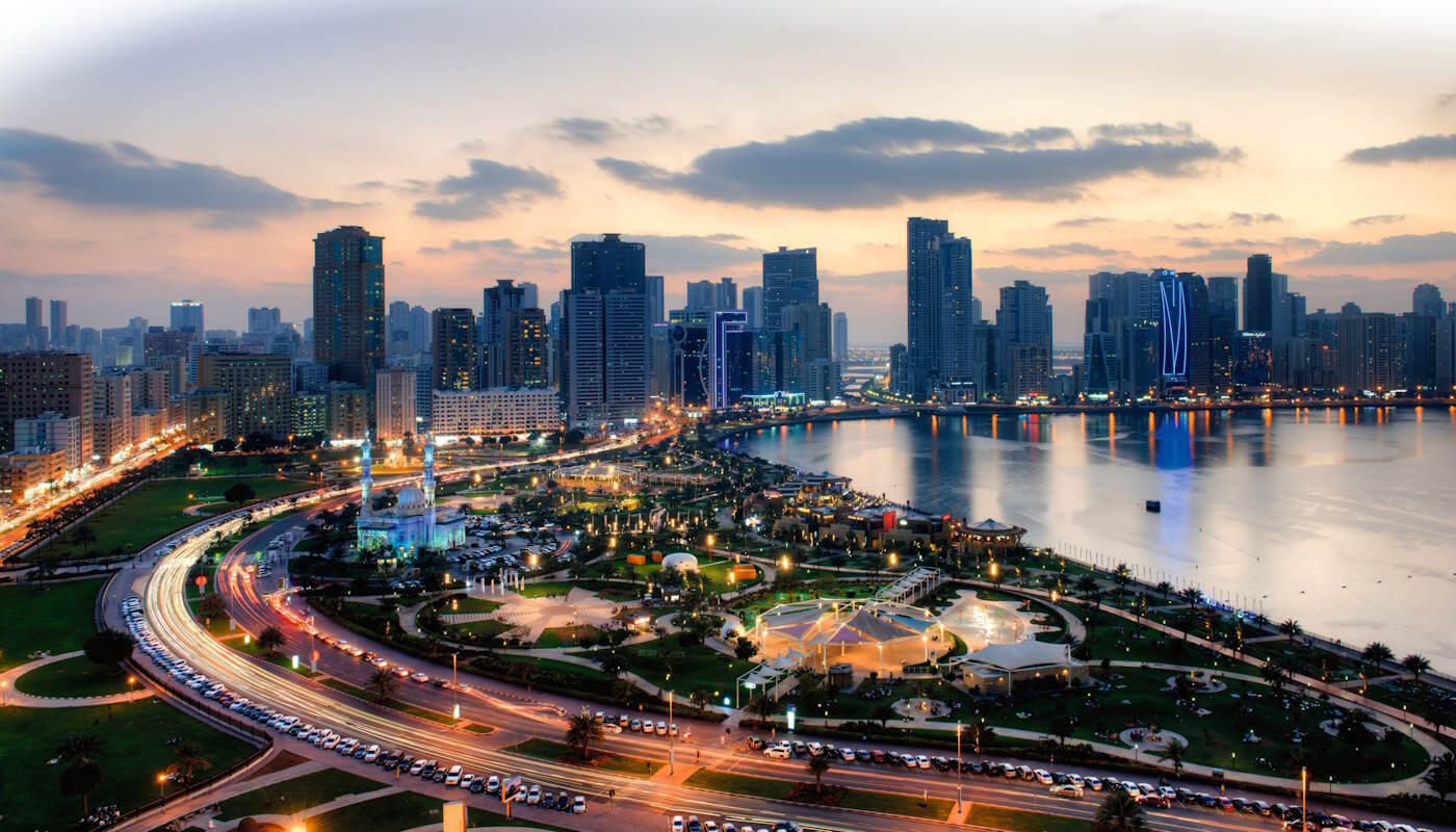 Waterfront Sharjah, Vereinigte Arabische Emirate Waterfront Sharjah, Vereinigte Arabische Emirate