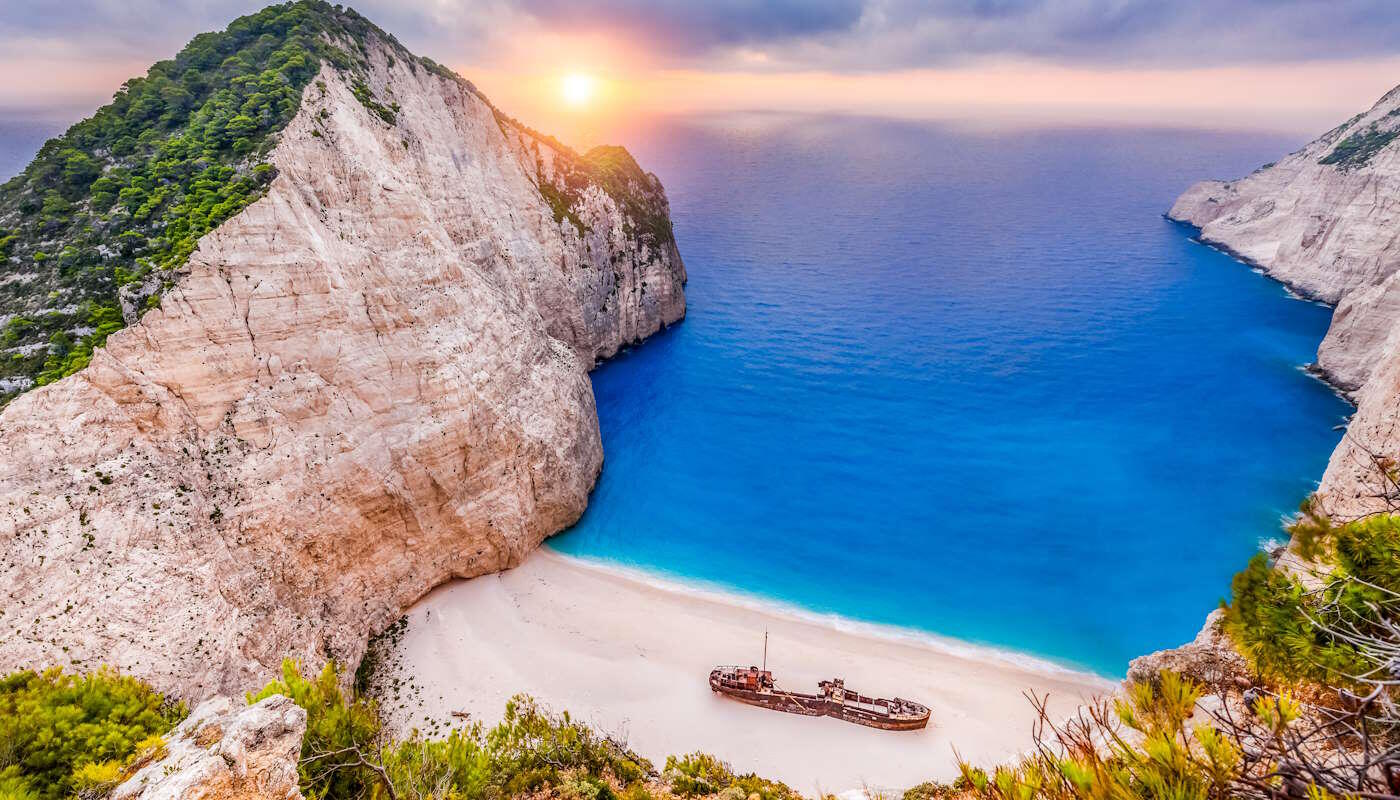 Navagio Bucht auf Zakynthos Navagio Bucht auf Zakynthos