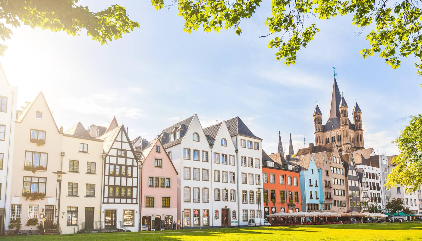 Bunte Häuser in Köln Bunte Häuser in Köln