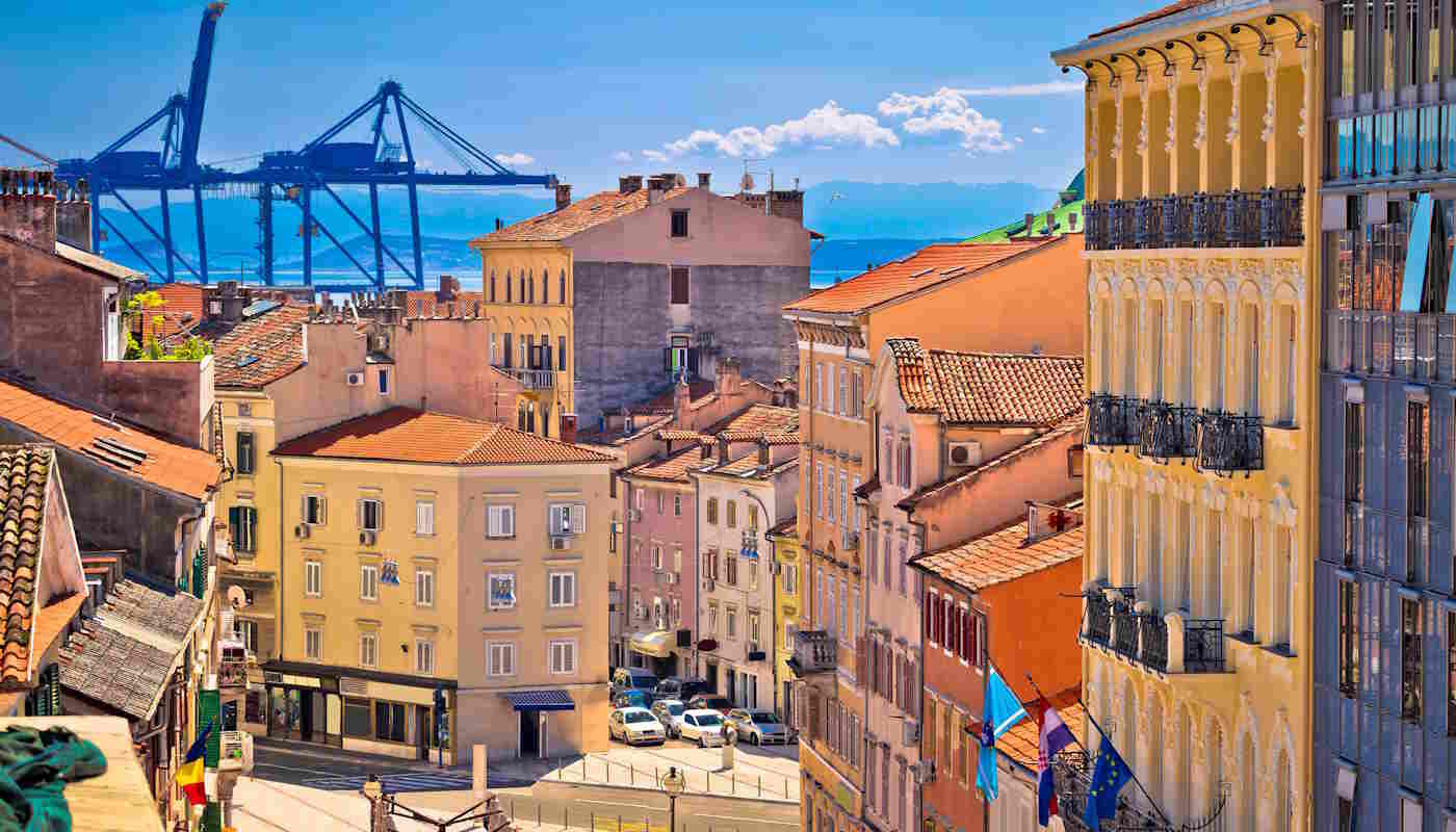 Stadtblick Rijeka Stadtblick Rijeka