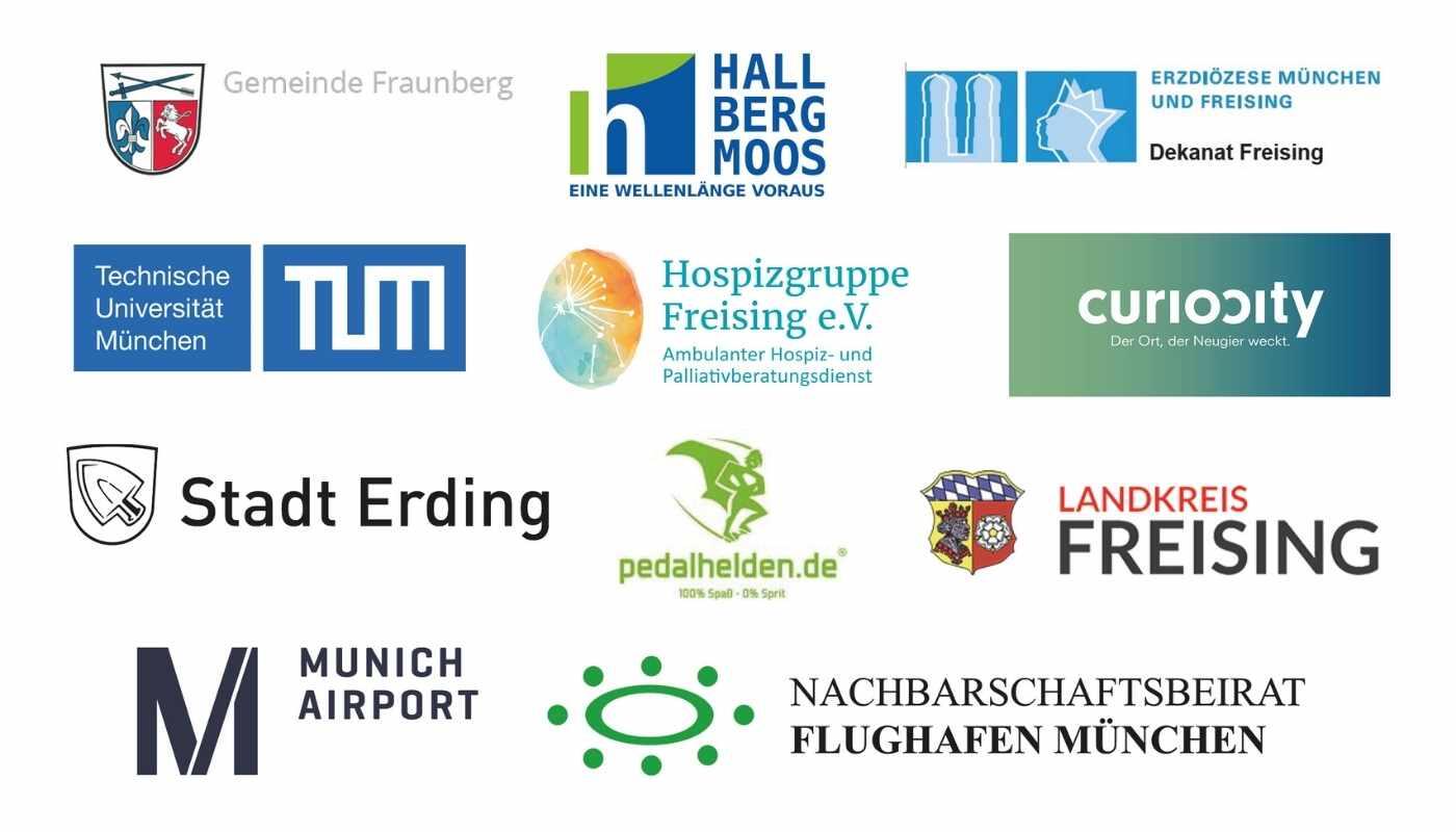 Wer ist dabei? Logos der Mitveranstalter des Marktes