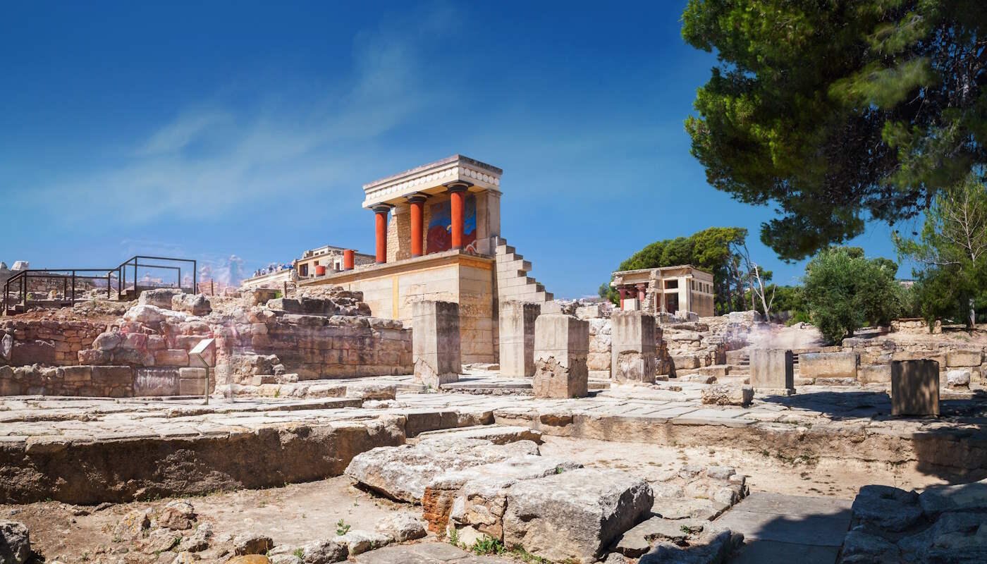 Palast von Knossos, Griechenland Palast von Knossos, Griechenland