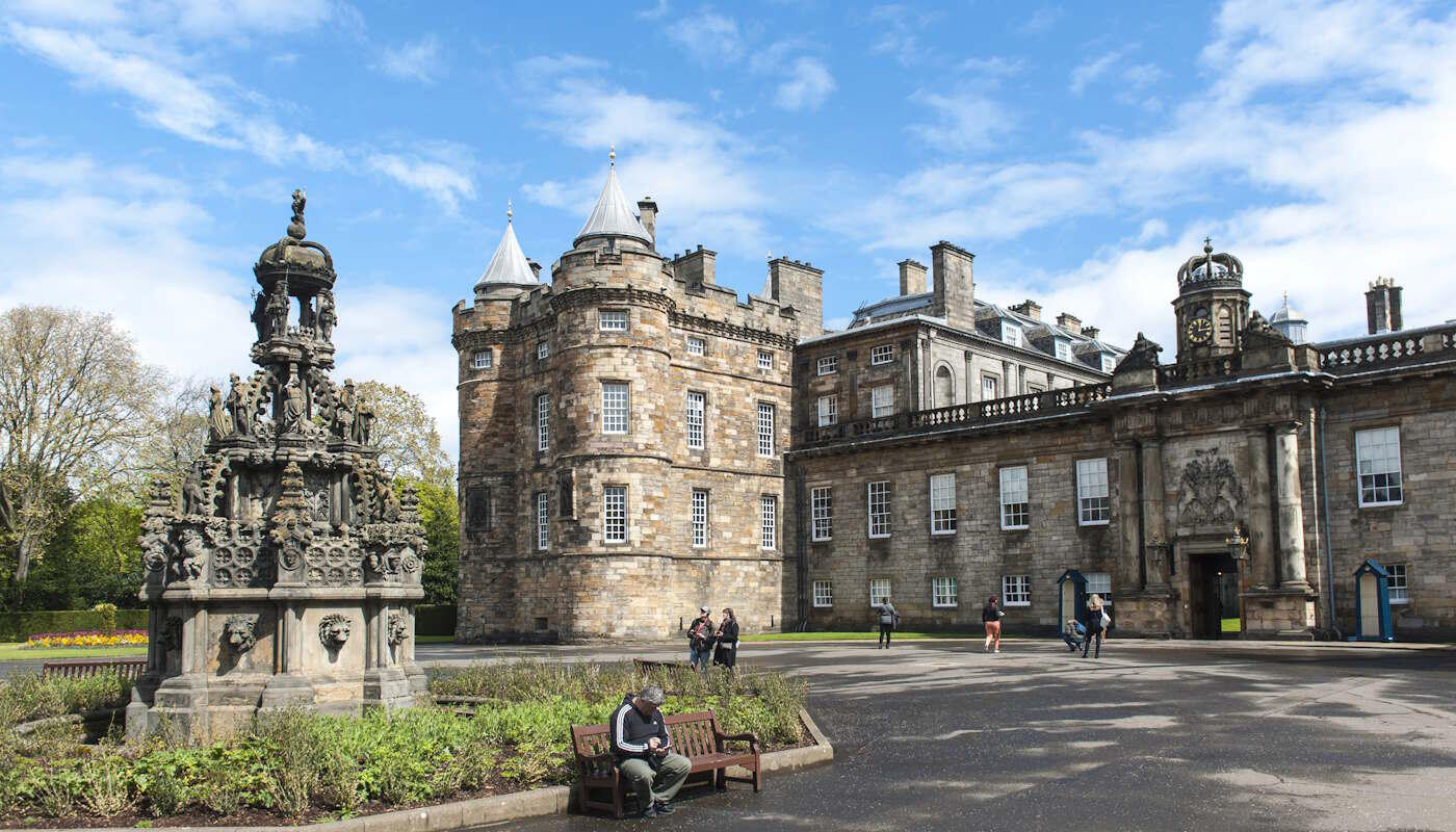 Holyrood Palace in Edinburgh, Schottland Holyrood Palace in Edinburgh, Schottland