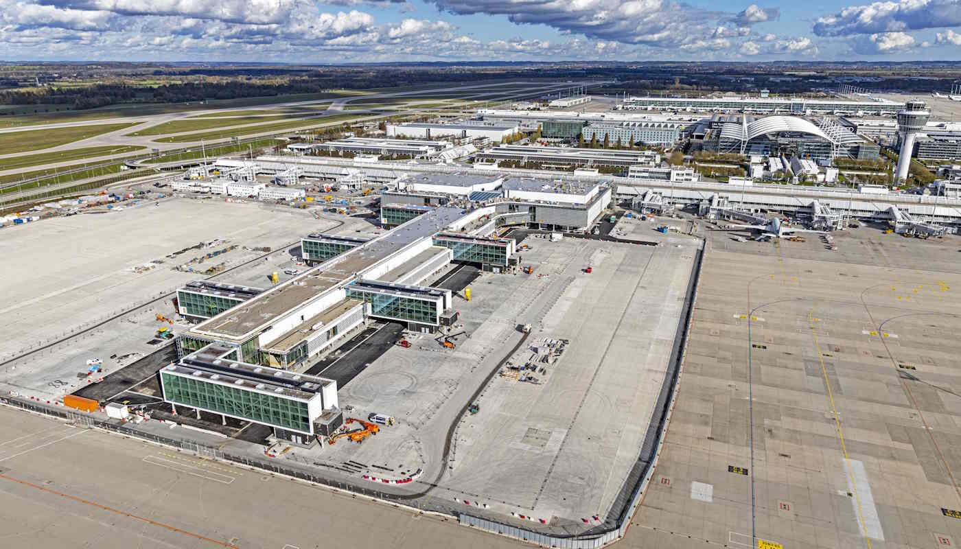 Terminal 1 Pier - Baustelle Terminal 1 Pier - Baustelle