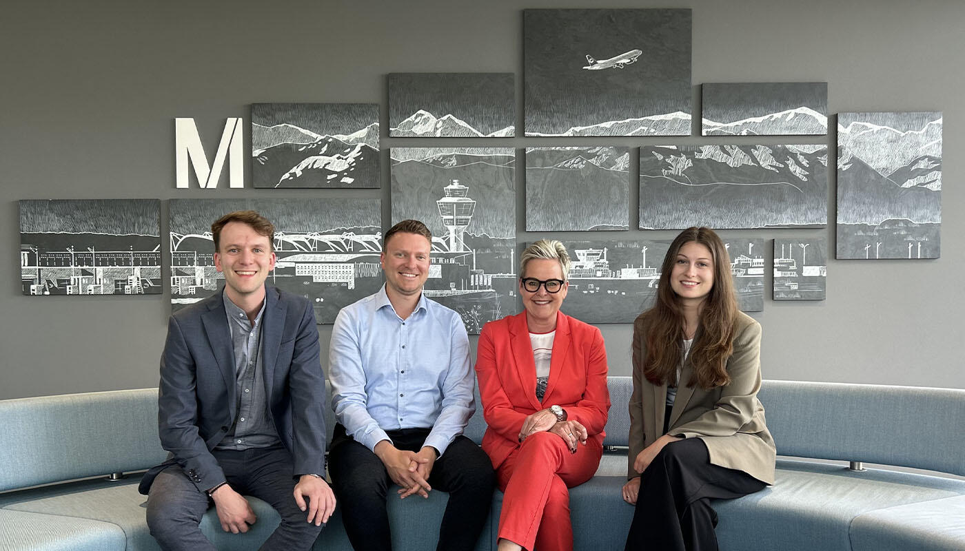 Berufsfit Projektteam 2026 Hier sehen Sie das vierköpfige FMG-Projektteam der Berufsfit 2026.